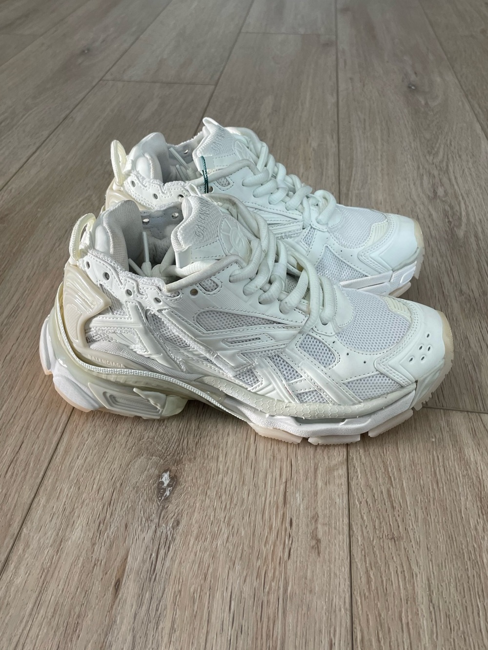 Balenciaga Runner White Glow In The Dark Sneakers 2022
